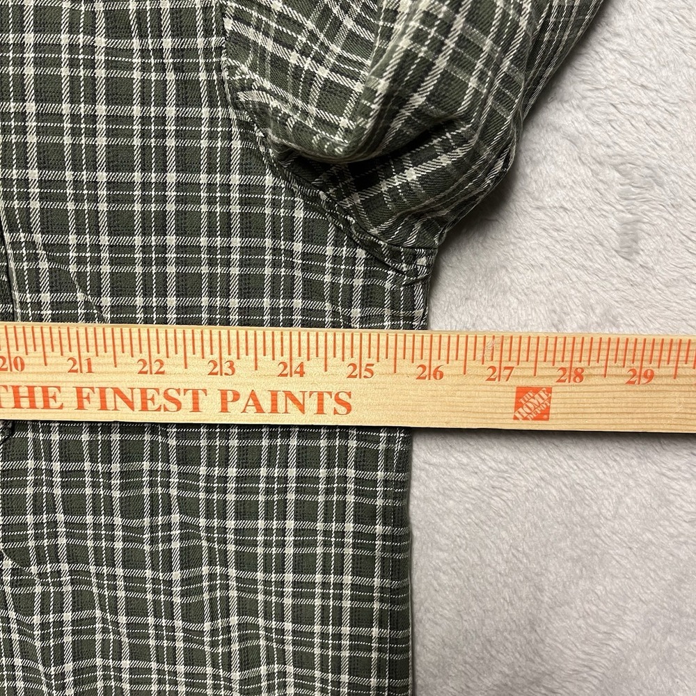 Wrangler Shirt Mens XLT Green Plaid Riggs Workwear FR Fire Resistant HRC2 - Picture 10 of 11